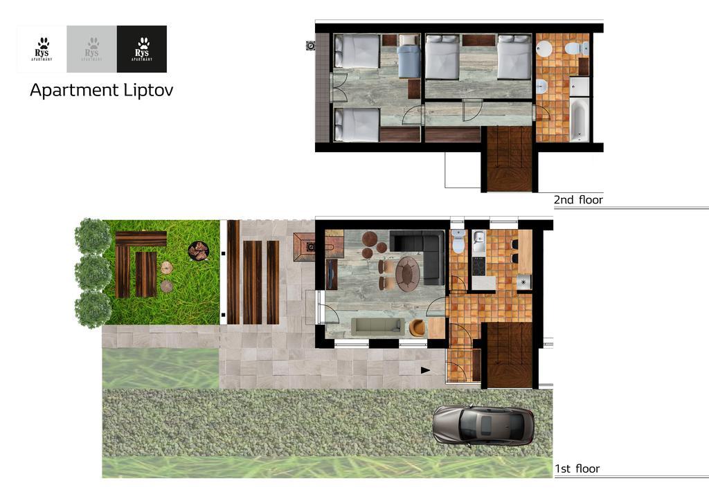 Rys Apartmany - Liptov Liptovský Mikuláš Dış mekan fotoğraf