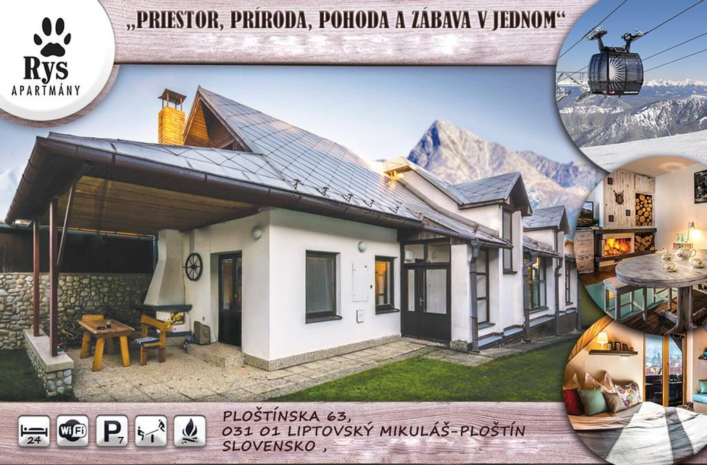 Rys Apartmany - Liptov Liptovský Mikuláš Dış mekan fotoğraf